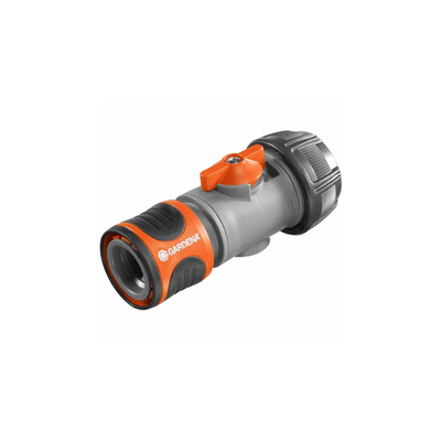 Product Ταχυσύνδεσμος Gardena Hose Connector with Control Valve 19 mm (3/4") / 16 mm (5/8") base image