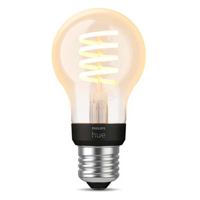 Product Λάμπα LED Philips Hue Filament E27 Pear A60 White Ambiance 550 lumens 7W (LPH02734) base image