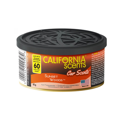 Product Αρωματικό Αυτοκινήτου California Scents Κονσέρβα Sunset Woods 42gr base image