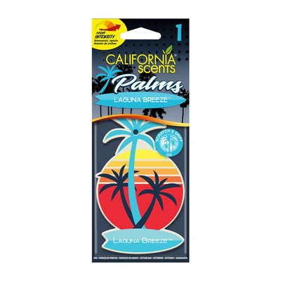 Product Αρωματικό Αυτοκινήτου California Scents Κρεμαστό Hang Out Palms Laguna Breeze base image