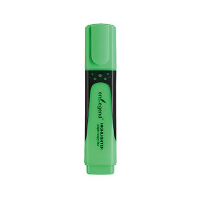 Product Μαρκαδόρος Enlegend Υπογράμμισης Πράσινος (ENL-HL7002-GR) base image