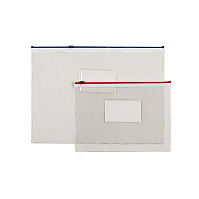 Product Διαφανείς θήκες Officepoint Α5 με zip χρωματιστές (MAG-3450500-02) base image