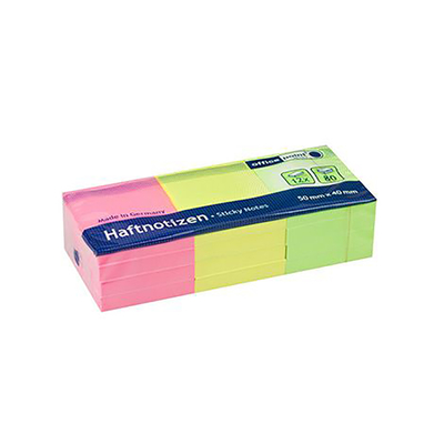 Product Αυτοκόλλητες Σημειώσεις Officepoint 50Χ40, 12?80φ., neon mix (MAG-5524012-62) base image