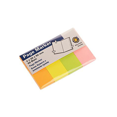 Product Σελιδοδείκτης Officepoint 20?50, 4?50φ., pastel mix (MAG-5562004-62) base image
