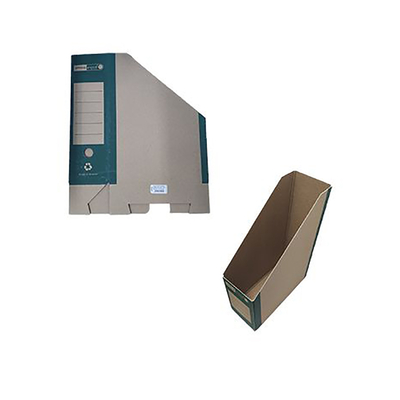 Product Θήκη Περιοδικών Officepoint Γωνία οικολογική 25Χ33Χ10 πράσινη (OP-F-24405) base image