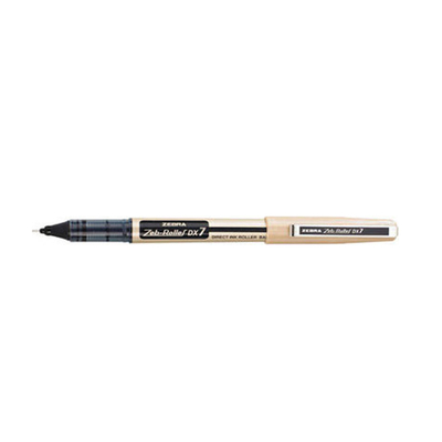 Product Στυλό Zebra DX7 Zebroller GOLD RollerPen 0,7mm Black (ZB-16081Z) base image