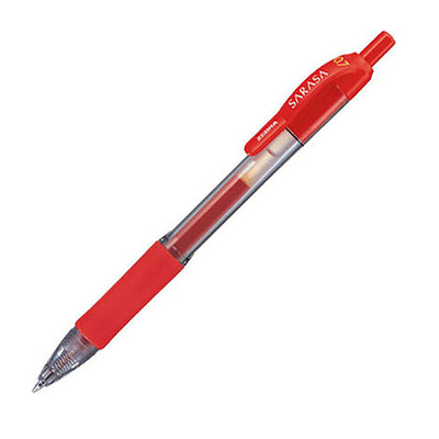 Product Στυλό Zebra Sarasa Retractable GelPen 0,7mm Red (ZB-46830) base image