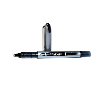 Product Στυλό Zebra AX5 Zebroller Silver RollerPen 0,5mm Black (ZB-15981Z) base image