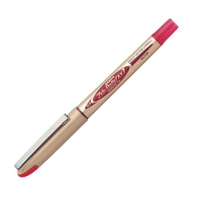 Product Στυλό Zebra AX7 Zebroller Gold RollerPen 0,7mm Red (ZB-15993Z) base image