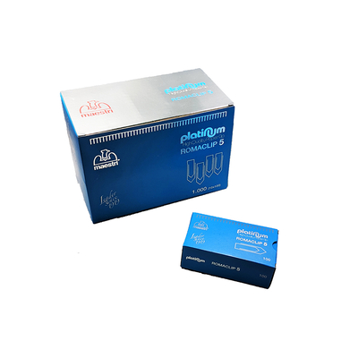 Product Συνδετήρες Roma Clip εγγράφων No.6/100 Platinum (ROM1092164) base image