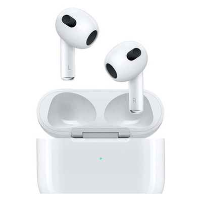Product Bluetooth Handsfree Apple AirPods (3rd generation) with Lightning Charging Case (MPNY3TY/A) base image