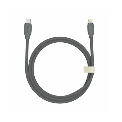 Product Καλώδιο USB Baseus Type C - Lightning Jelly Liquid Silica Gel 20W 1.2m Black (CAGD020001) base image