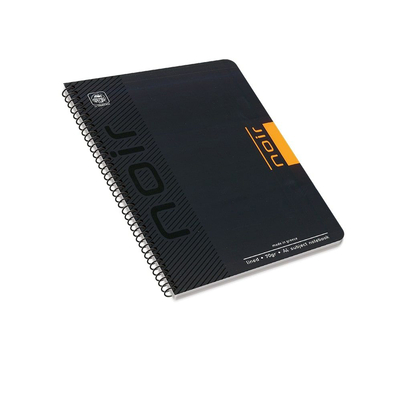 Product Τετράδιο Typotrust Noir Σπιράλ A4 3 θεμάτων (TYP4543-24) base image