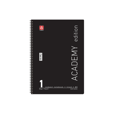 Product Τετράδιο Typotrust Academy Σπιράλ B5 1 θέμα (TYP4551-11) base image