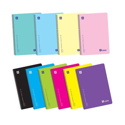 Product Τετράδιο Typotrust T-Mate Σπιράλ Β5 2 θεμάτων (TYP4552-22) base image