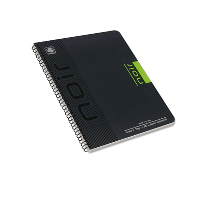 Product Τετράδιο Typotrust Noir Σπιράλ Β5 3 θεμάτων (TYP4553-24) base image