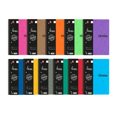 Product Τετράδιο Typotrust Thema Σπιράλ Β5 4 θεμάτων (TYP4554-17) base image