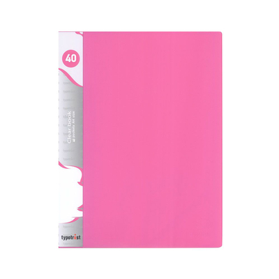 Product Σουπλ Typotrust Ροζ 40 Ζελατίνες (TYPFP10040-24) base image