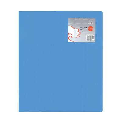 Product Ντοσιέ Typotrust Μπλέ Α4 με 2 D Κρίκους & 2.6εκ. Ράχη (TYPFP15022-03) base image