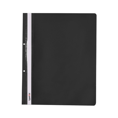 Product Ντοσιέ Typotrust Α4 Μαύρο με Έλασμα & Τρύπες (TYPFP16100-01) base image