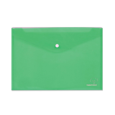 Product Φάκελος Typotrust με Κουμπί A4 Πράσινος (FP25004-04) base image