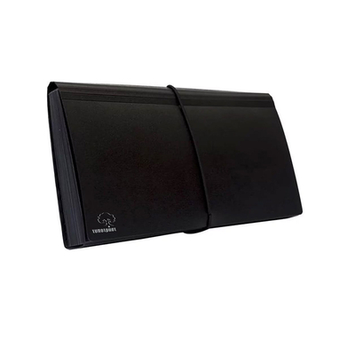 Product Φάκελος Typotrust Μαύρος με Λάστιχο 13 Θέσεων 26x14,5 (FP26001-01) base image