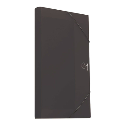 Product Κουτί Typotrust Μαύρο με λάστιχο 25x35 Ράχη 3εκ. (TYPFP35003-01) base image