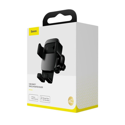 Product Βάση Αυτοκινήτου Baseus Cube Gravity Vehicle-mounted holder Black (SUYL-FK01) base image