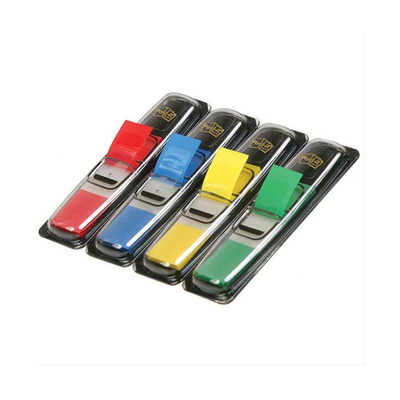 Product Σελιδοδείκτες 3M Post-It Flowpack (Σετ 4 Χρωμάτων) (683-4) base image