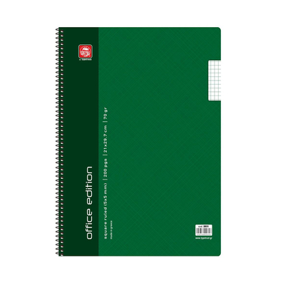 Product Τετράδιο Typotrust Office Edition Σπιράλ Α4 Καρέ 5x5 (TYP2031) base image