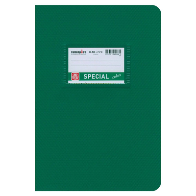Product Τετράδιο Color Πράσινο Ριγέ 17x25 50φ. (TYP4063) base image