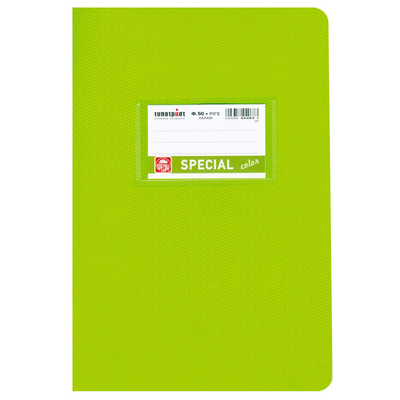 Product Τετράδιο Color Λαχανί Ριγέ 17x25 50φ. (TYP4067) base image