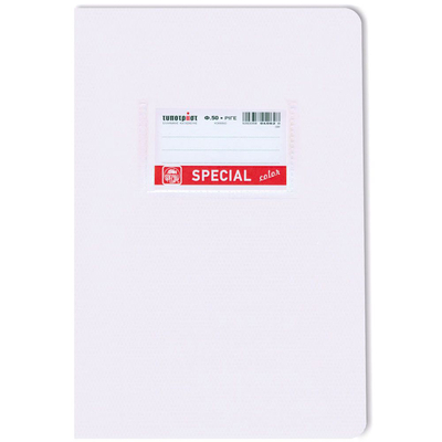 Product Τετράδιο Color Λευκό Ριγέ 17x25 50φ. (TYP4076) base image