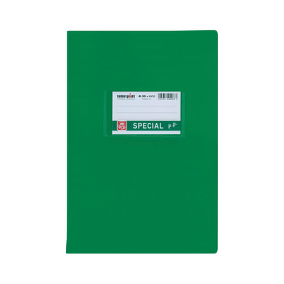 Product Τετράδιο Typotrust Special PP Πράσινο Ριγέ 17x25 50φ. (TYP4083) base image