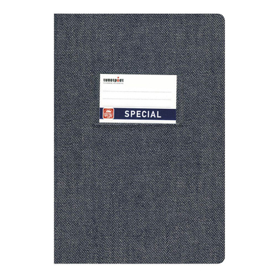 Product Τετράδιο Typotrust Jeans Σκούρο Μπλε Ριγέ 17x25 50φ. (TYP4161) base image