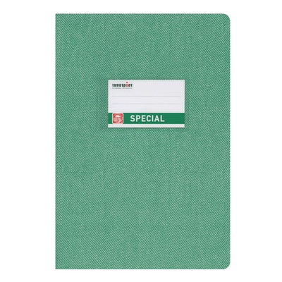 Product Τετράδιο Typotrust Jeans Πράσινο Ριγέ 17x25 50φ. (TYP4165) base image