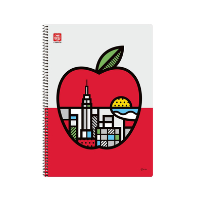 Product Τετράδιο Typotrust Pop Art Σπιράλ A4 2 θεμάτων (TYP4542-14) base image