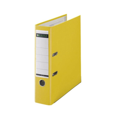 Product Κλασέρ Αρχειοθέτησης Πλαστικό Leitz 180° A4 80mm Yellow (10105015) base image