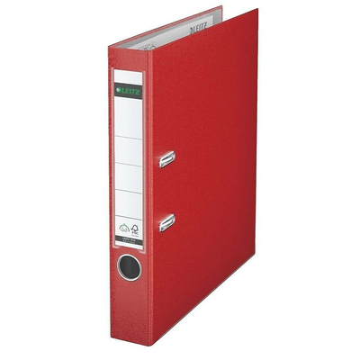 Product Κλασέρ Αρχειοθέτησης Πλαστικό Leitz 180° A4 52mm Red (10155025) base image