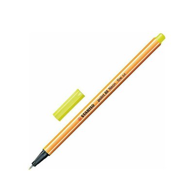 Product Μαρκαδόρος Σχεδίου Stabilo Point 88 No.13 0.4 mm (Lemon Yellow) (88/24) base image