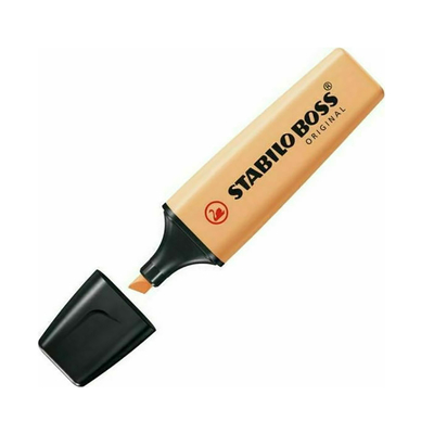 Product Μαρκαδόρος Υπογράμμισης Stabilo BOSS 2 & 5mm (Pastel Pale Orange) (70/125) base image