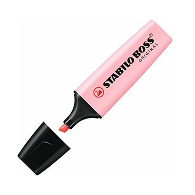 Product Μαρκαδόρος Υπογράμμισης Stabilo BOSS 2 & 5mm (Pastel Pink) (70/129) base image