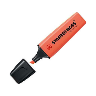 Product Μαρκαδόρος Υπογράμμισης Stabilo BOSS 2 & 5mm (Pastel Coral Red) (70/140) base image