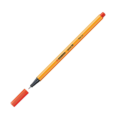 Product Μαρκαδόρος Σχεδίου Stabilo Point 88 0.4 mm (Light Red) (88/48) base image