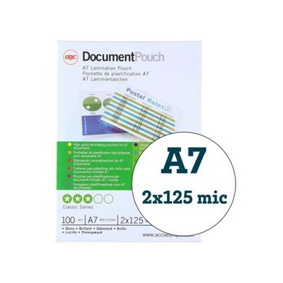 Product Ζελατίνα Gbc A7 2x125mic (IB581076) base image
