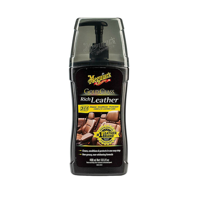 Product Καθαριστικό Εσωτερικού Χώρου Meguiar's Gold Class Rich Leather Cleaner & Conditioner 414ml base image