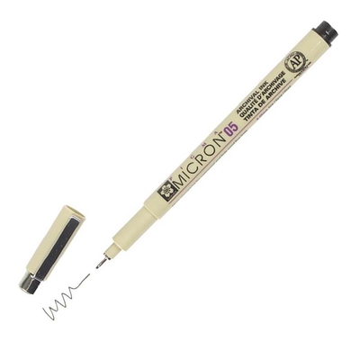 Product Μαρκαδόρος Sakura Pigma 05 49 0.45mm Μαύρο (XSDK0549) base image