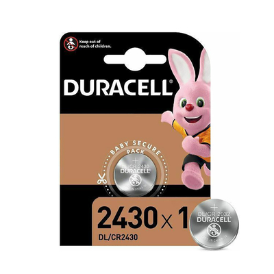 Product Μπαταρίες Λιθίου Ρολογιών Duracell CR2430 3V 2τμχ (DECR24302) base image