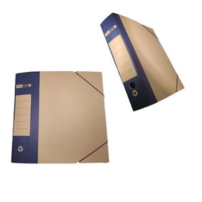 Product Κουτί Officepoint λάστιχο οικολογικό 26Χ36Χ8 κραφτ Μπλε (OP-F-23762) base image