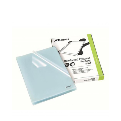 Product Ζελατίνα Rexel 12215 "L" Clear 100τμχ (12215) base image